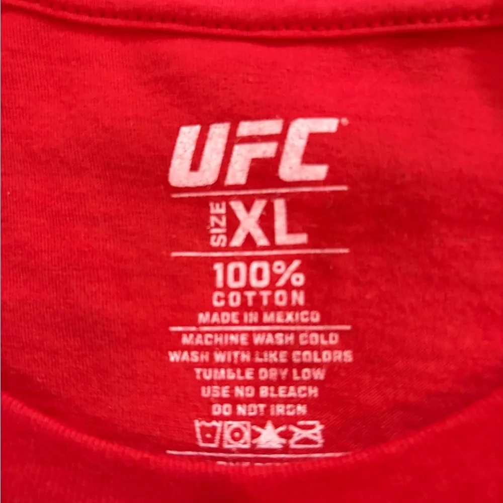 UFC Red and Yellow Championship Tee